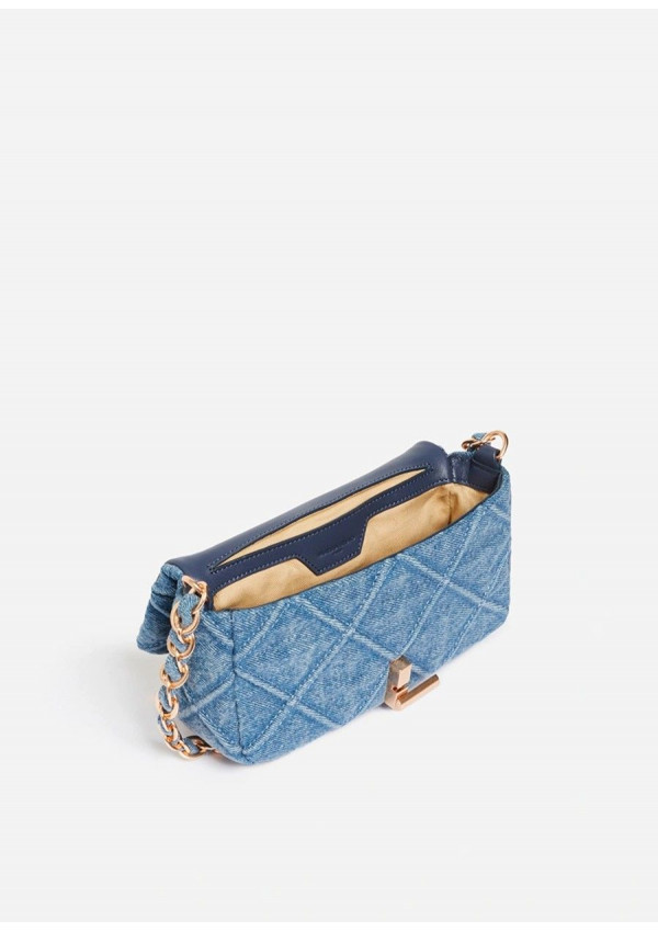 VANESSA BRUNO BOLSO SMALL DENIM MOON