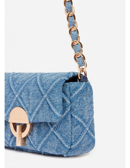 VANESSA BRUNO BOLSO SMALL DENIM MOON