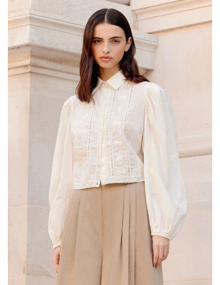 MES DEMOISELLES BLUSA SAUGE