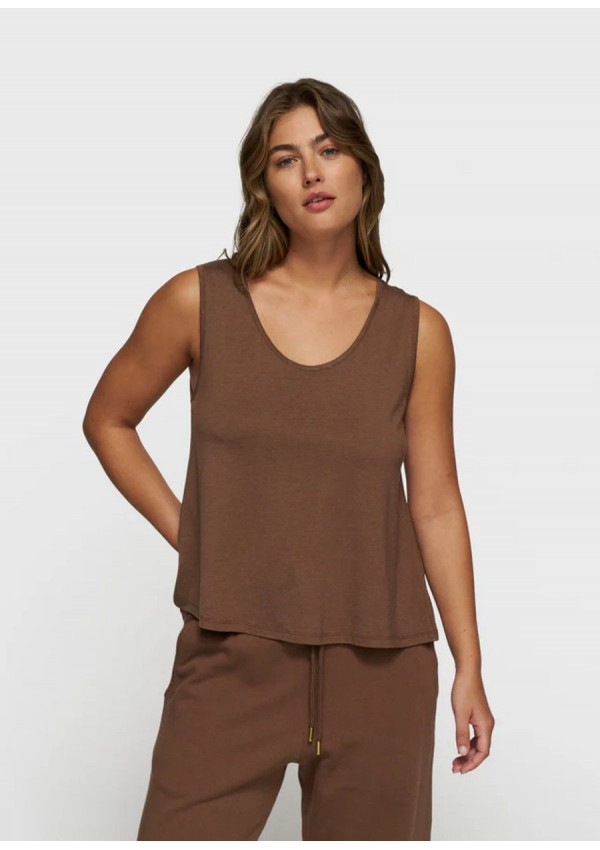 10 DAYS CAMISETA TANK TOP MARRON