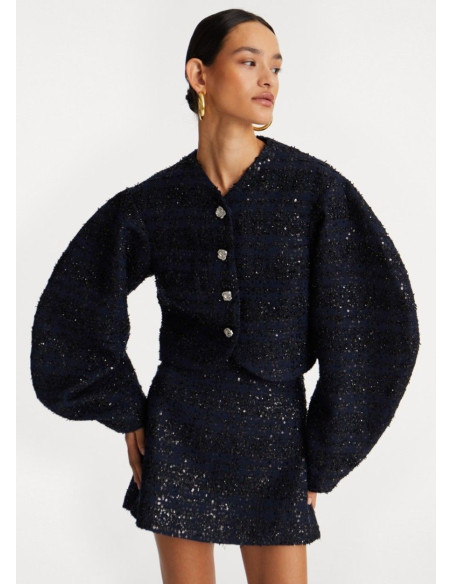 ROTATE CHAQUETA CORTA BOUCLE ROTATE CHAQUETA CORTA BOUCLE