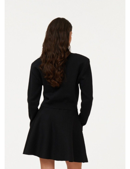 ROTATE CARDIGAN FIRM NEGRO ROTATE CARDIGAN FIRM NEGRO