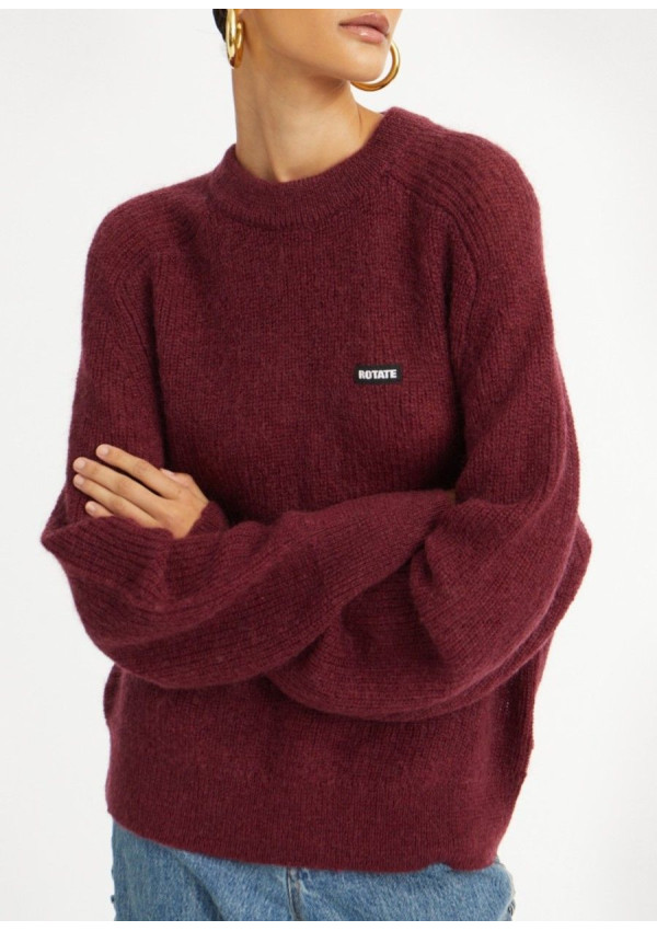 ROTATE JERSEY LOGO BURDEOS