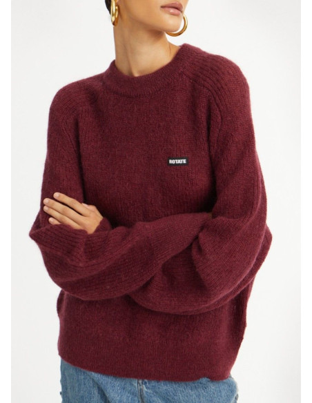 ROTATE JERSEY LOGO BURDEOS