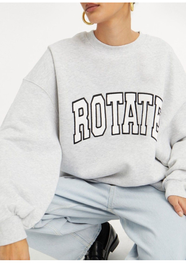 ROTATE SUDADERA HEAVY GRIS