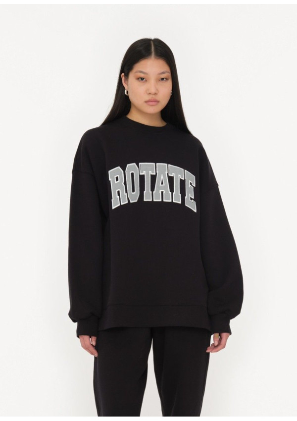 ROTATE SUDADERA HEAVY NEGRA
