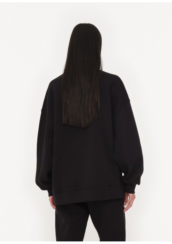 ROTATE SUDADERA HEAVY NEGRA