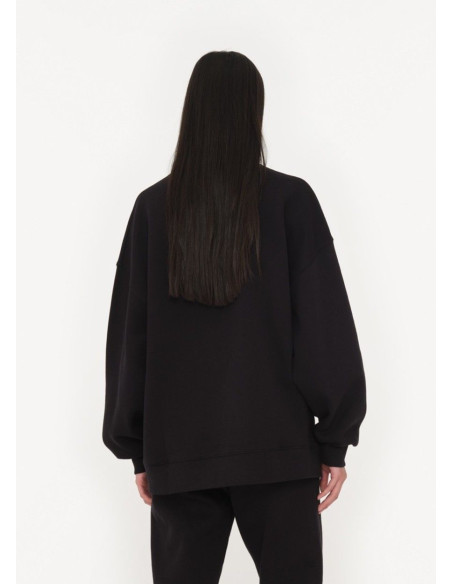 ROTATE SUDADERA HEAVY NEGRA