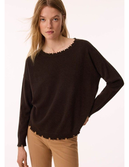 KUJTEN JERSEY MELA MARRÓN