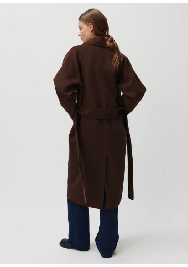 2NDDAY  ABRIGO SLOANE LANA MARRON