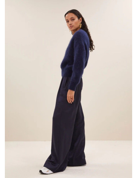 BY BAR PANTALONES BENJI METALICOS MIDNIGHT