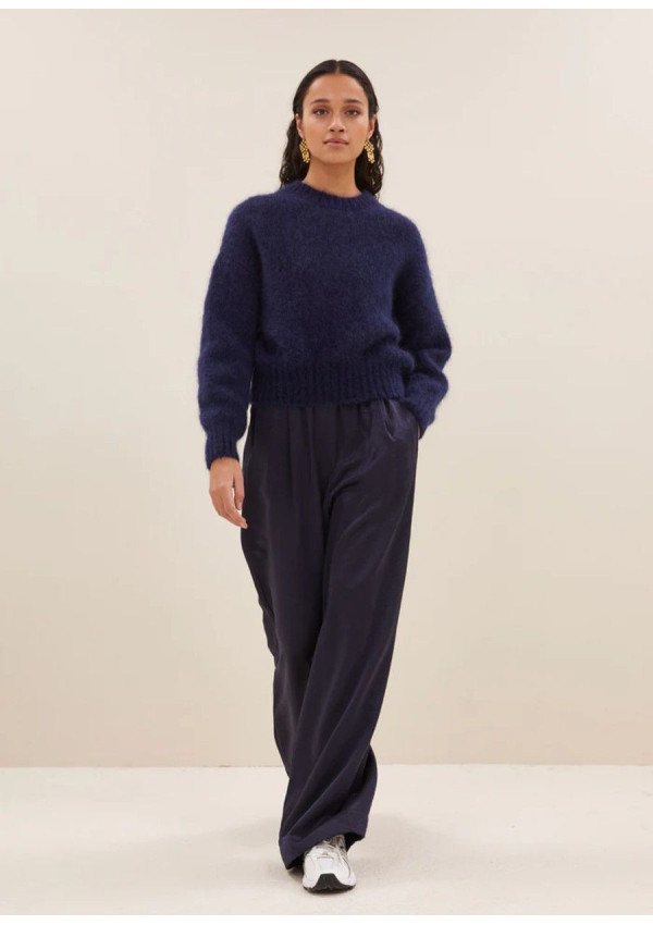 BY BAR PANTALONES BENJI METALICOS MIDNIGHT