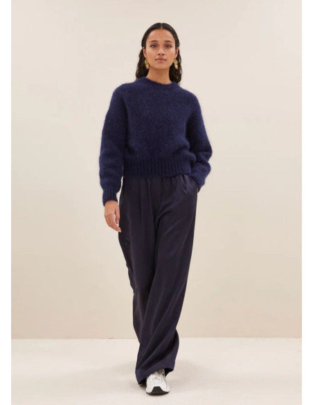 BY BAR PANTALONES BENJI METALICOS MIDNIGHT