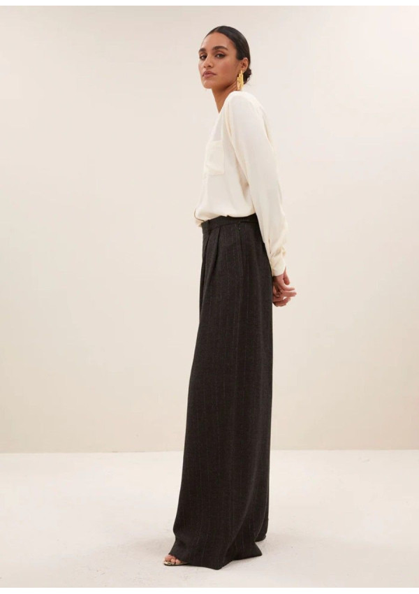 BY BAR PANTALONES LUREX GRIS BY BAR PANTALONES LUREX GRIS