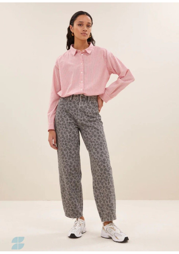BY BAR PANTALONES CHEETAH GRIS