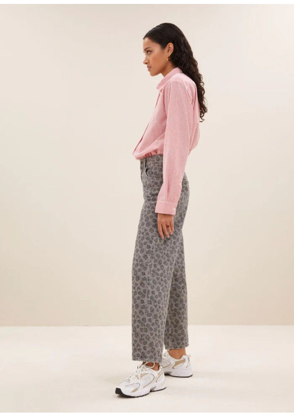 BY BAR PANTALONES CHEETAH GRIS