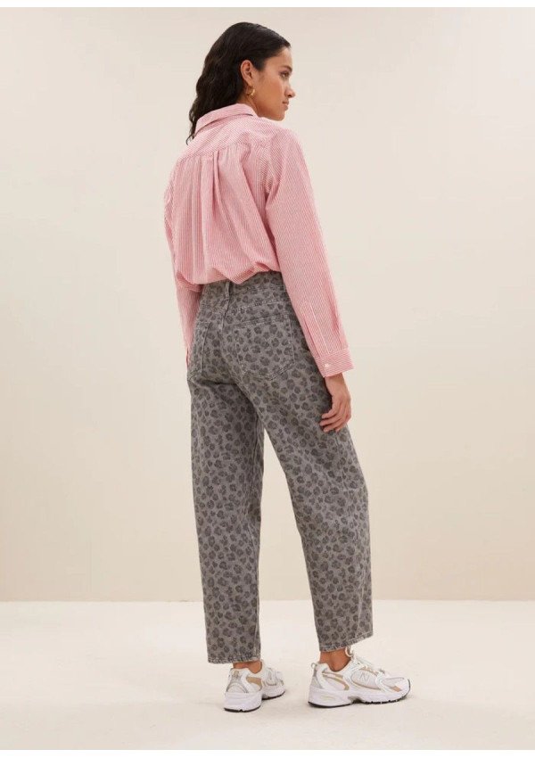 BY BAR PANTALONES CHEETAH GRIS