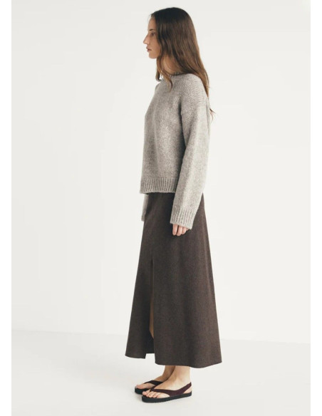 MASSCOB FALDA DRUET CHESTNUT