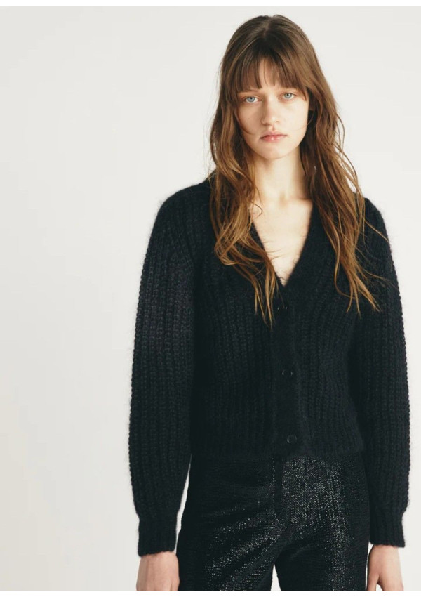 MASSCOB CARDIGAN WICCA NEGRO