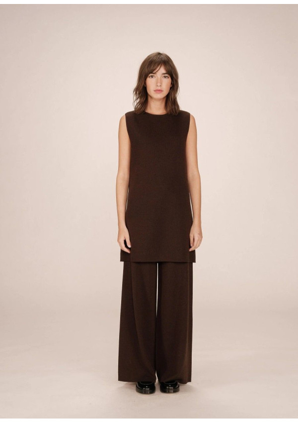 GRACE&MILA VESTIDO SARAH MARRON