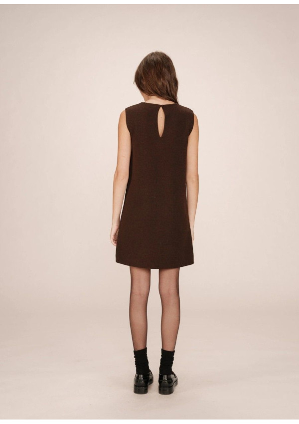 GRACE&MILA VESTIDO SARAH MARRON