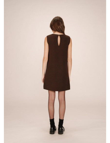 GRACE&MILA VESTIDO SARAH MARRON