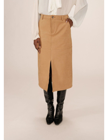 GRACE&MILA FALDA SORRY OCRE