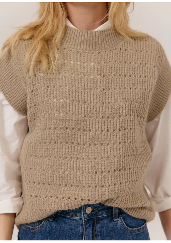 ARTLOVE JERSEY CERISE BEIGE