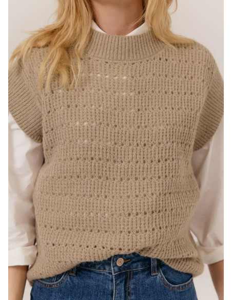 ARTLOVE JERSEY CERISE BEIGE