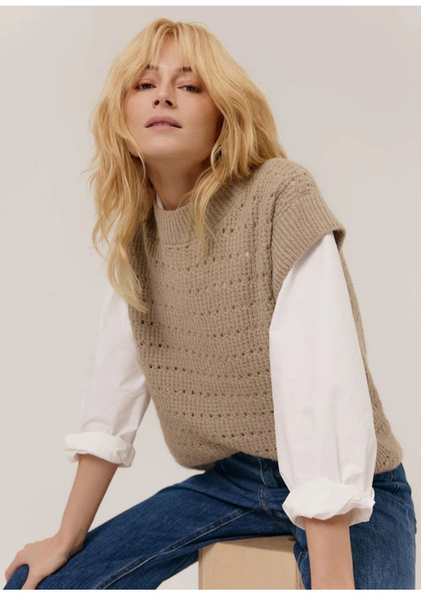 ARTLOVE JERSEY CERISE BEIGE