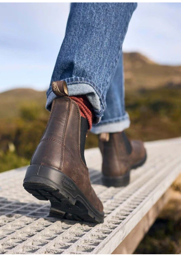 BLUNDSTONE BOTAS CHELSEA MARRÓN