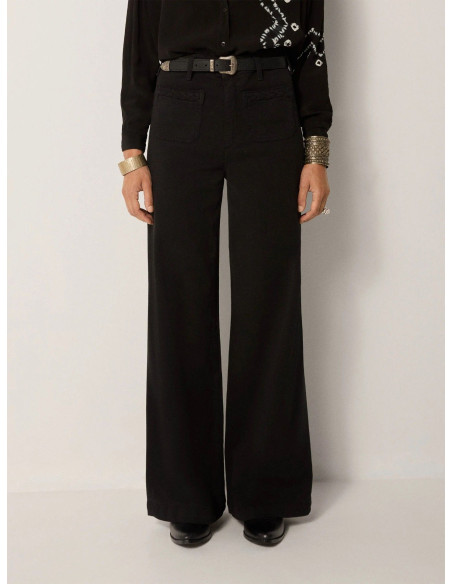 MAISON HOTEL PANTALON GIULETTA NEGRO