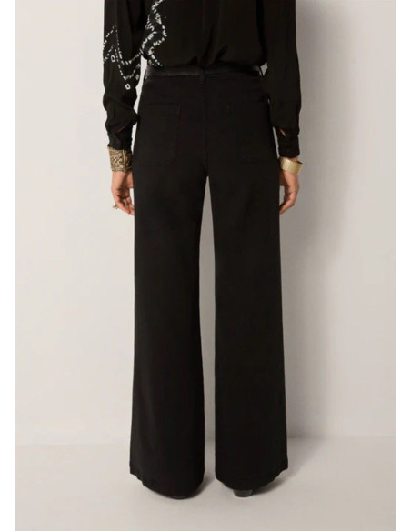 MAISON HOTEL PANTALON GIULETTA NEGRO