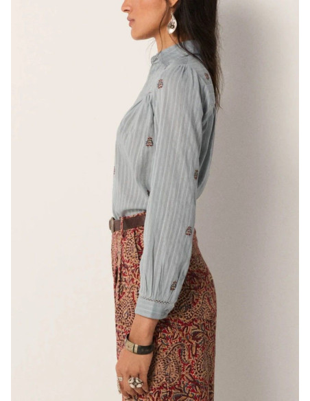 MAISON HOTEL BLUSA AMRIT DUSTY BLUE