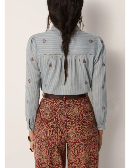 MAISON HOTEL BLUSA AMRIT DUSTY BLUE