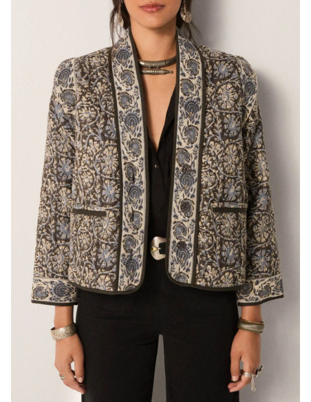 MAISON HOTEL CHAQUETA SUGATA BLUE