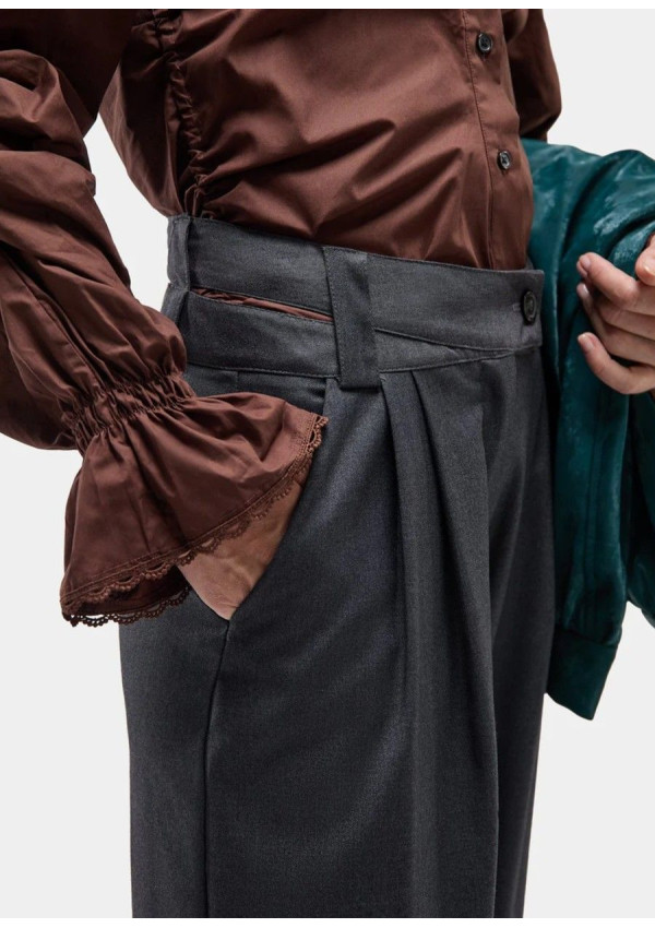 LAAGAM PANTALON SMITH GRIS