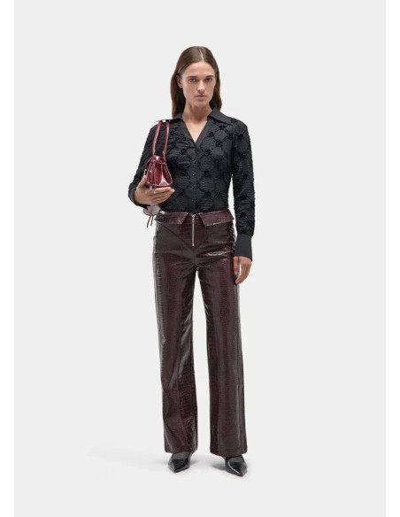 LAAGAM PANTALON HORUS BURDEOS