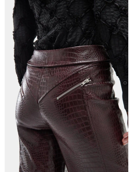 LAAGAM PANTALON HORUS BURDEOS