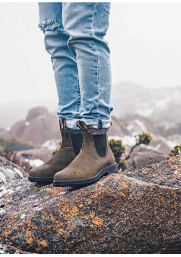 BLUNDSTONE BOTA CHELSEA VERDE