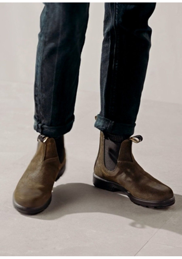 BLUNDSTONE BOTA CHELSEA VERDE