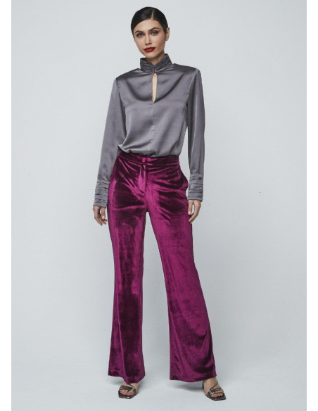 UNQ PANTALON KAREN GRANATE