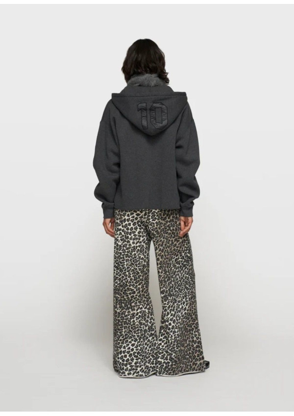 10DAYS PANTALON WIDE LEG LEOPARDO