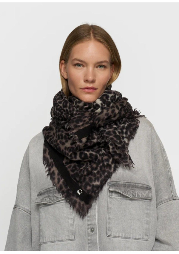 10DAYS SCARF LEOPARDO