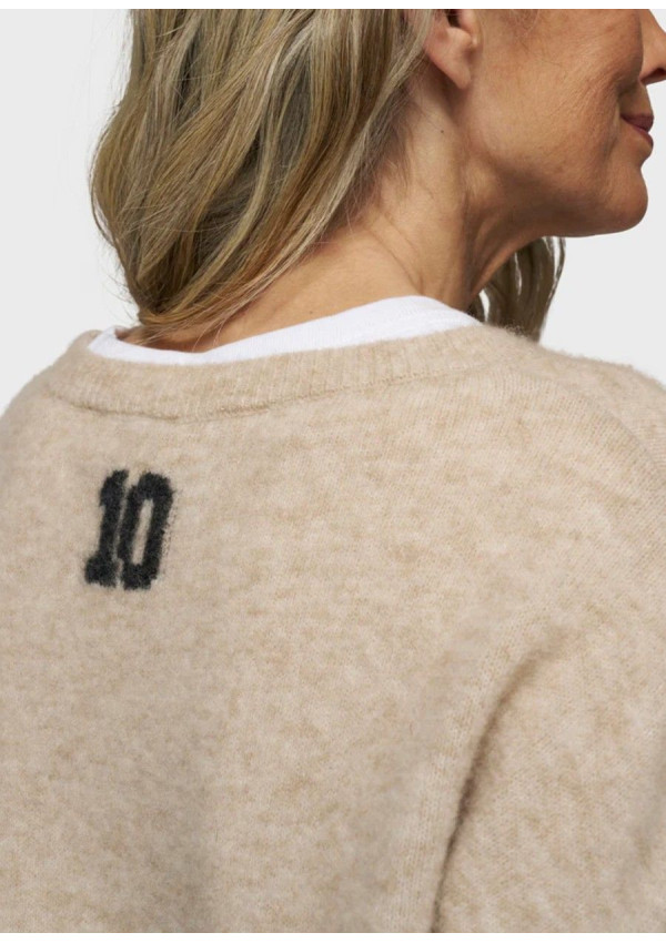 10DAYS JERSEY ALPACA BEIGE