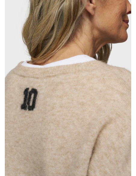 10DAYS JERSEY ALPACA BEIGE