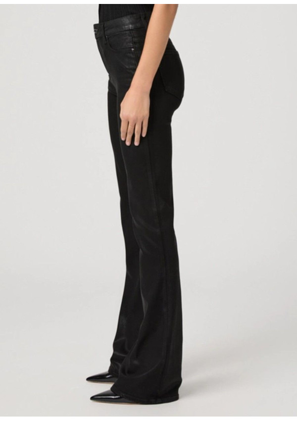 PAIGE JEANS HIGH RISE LAUREL CANYON BLACK