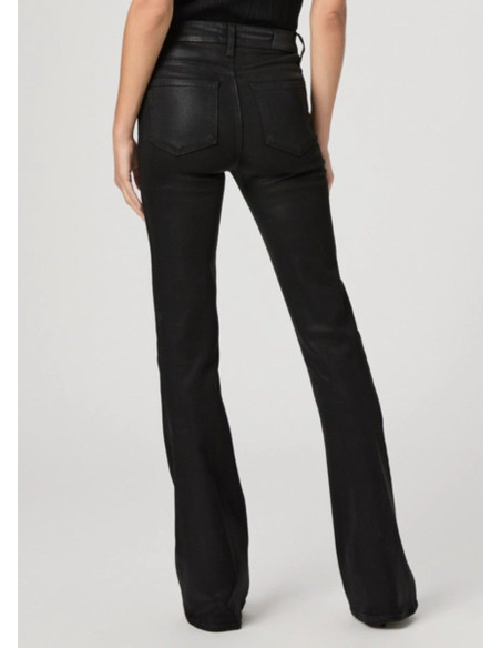 PAIGE JEANS HIGH RISE LAUREL CANYON BLACK