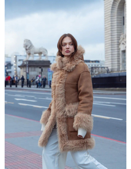 URBANCODE ABRIGO PELO LARGO CARAMEL URBANCODE ABRIGO PELO LARGO CARAMEL