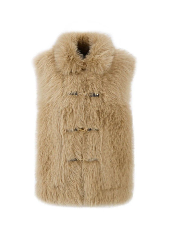 URBANCODE CHALECO PELO LARGO CARAMEL URBANCODE CHALECO PELO LARGO CARAMEL